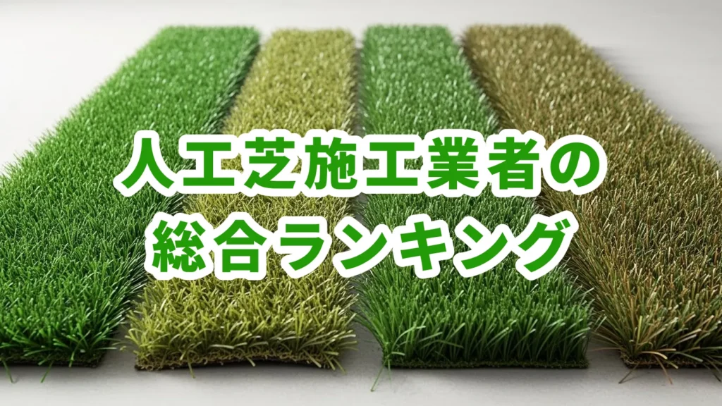 人工芝施工業者の総合ランキング